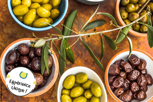 maison des huiles et olives, atelier dégustation, olives