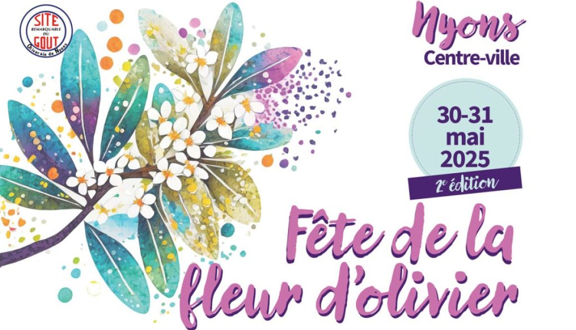 maisondeshuilesetolives, actualité, Fête de la Fleur d'Olivier 30 31 mai 2025